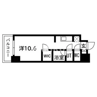 ウエリスアーバン守口【6階】の間取り