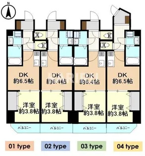 GARDENIA城東【7階】の間取り