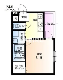 フジパレス今津中ウエスト【3階】の間取り