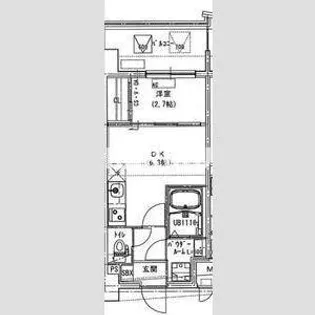 Alivis放出【10階】の間取り