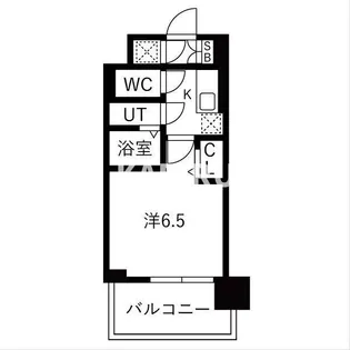 レジュールアッシュ緑橋駅前【5階】の間取り