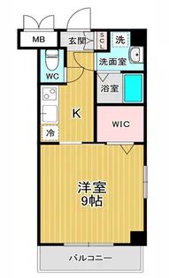 プロスペリタ野江【401号室】の間取り