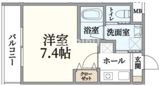 AILE京橋【2階】の間取り