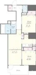 JASPER御堂筋本町【3階】の間取り