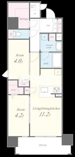 セイワパレス本町東【603号室】の間取り