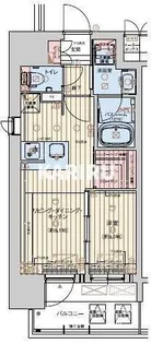 レオンヴァリエ長堀通【11階】の間取り