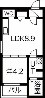 F asecia ascella【1階】の間取り