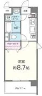 ディアコートハナテン【3階】の間取り