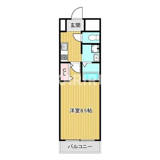 フォーリアライズ千林ヴァロ【2階】の間取り