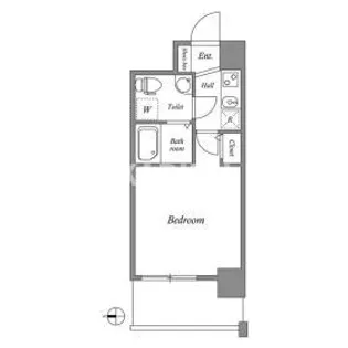 ARISTO扇町【4階】の間取り