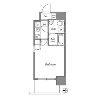 ARISTO扇町【5階】の間取り