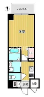 フウキレジデンス関目【6階】の間取り