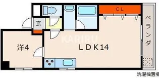 サニーコート諏訪【3階】の間取り