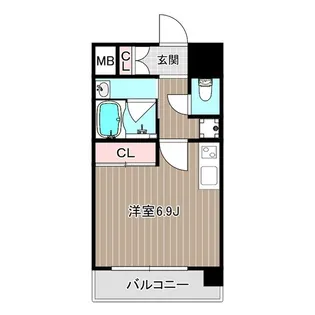 オーベルジュM【5階】の間取り