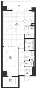 G−FLAT【4階】の間取り