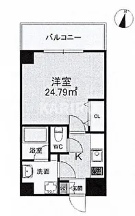 PARK CUBE【304号室】の間取り