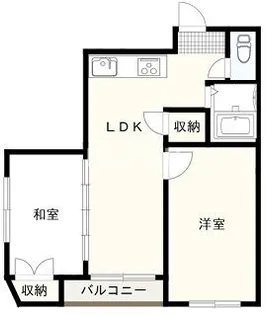 セピアコート【5階】の間取り