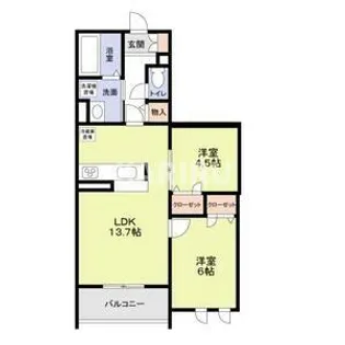 Forest Maison【3階】の間取り