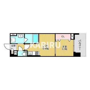 LaCASA京橋【1階】の間取り