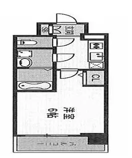 エスリード大阪城南グランデュクス【202号室】の間取り