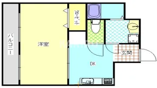 イズミパート10【2階】の間取り