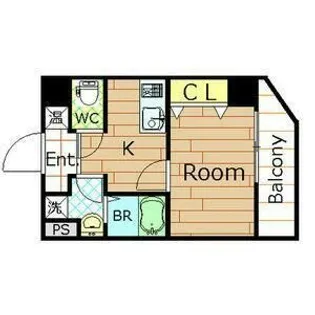 DWELL GALAXY【9階】の間取り