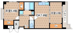 kobe十一屋【1階】の間取り