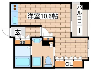 リーガル神戸中山手通り【2階】の間取り