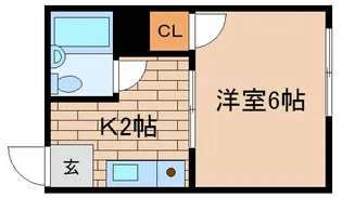 アメニティ小松【2階】の間取り