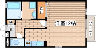 ハイツハーバー【2階】の間取り
