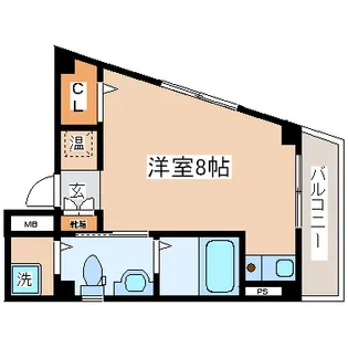 パイン神戸元町【2階】の間取り