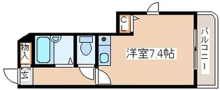 グランシャリオ山本通【2階】の間取り