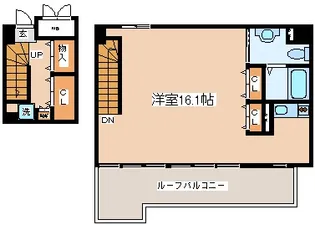グラージェ三宮【12階】の間取り