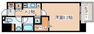 レジディア神戸磯上【12階】の間取り