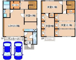 ウェルフェア魚崎の間取り