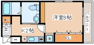 M’s三宮【2階】の間取り