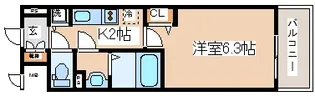 プレサンスみなと元町駅前【4階】の間取り