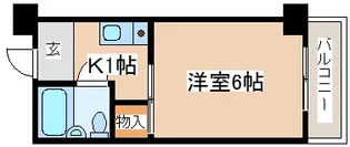 山手ダイヤハイツ【4階】の間取り