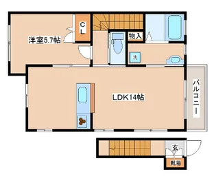 アコード岡本の間取り