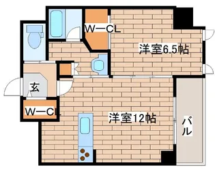 ラフィーチェ住吉本町【2階】の間取り