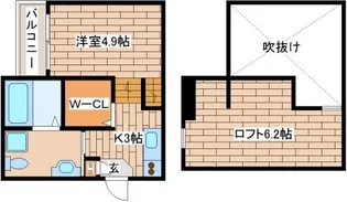 パロアルトⅡ【1階】の間取り