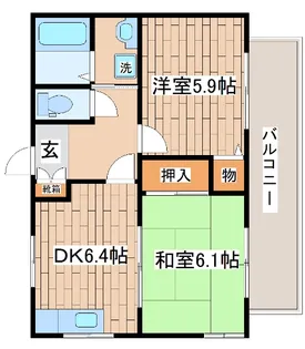 フレグランスセフィラ岡本【2階】の間取り