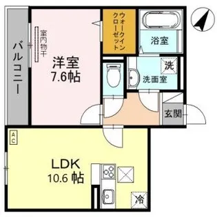 グレイスコート神戸住吉【3階】の間取り