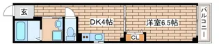 古湊第二リーフビル【2階】の間取り