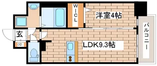 エスライズ神戸三宮山手通壱番館【15階】の間取り