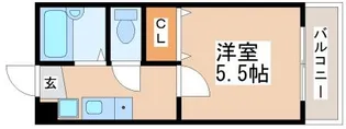 福田ハウス【1階】の間取り