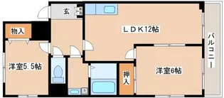 JOYハイツ【204号室】の間取り