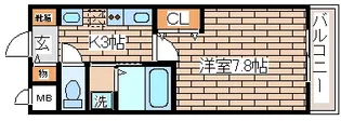 クリアパール垂水【1階】の間取り