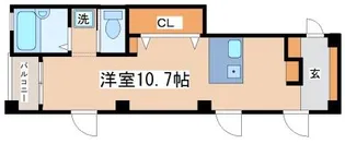 リブラブウエスト神戸【E4号室】の間取り