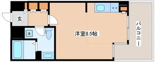 ソフィットクラブ【6階】の間取り